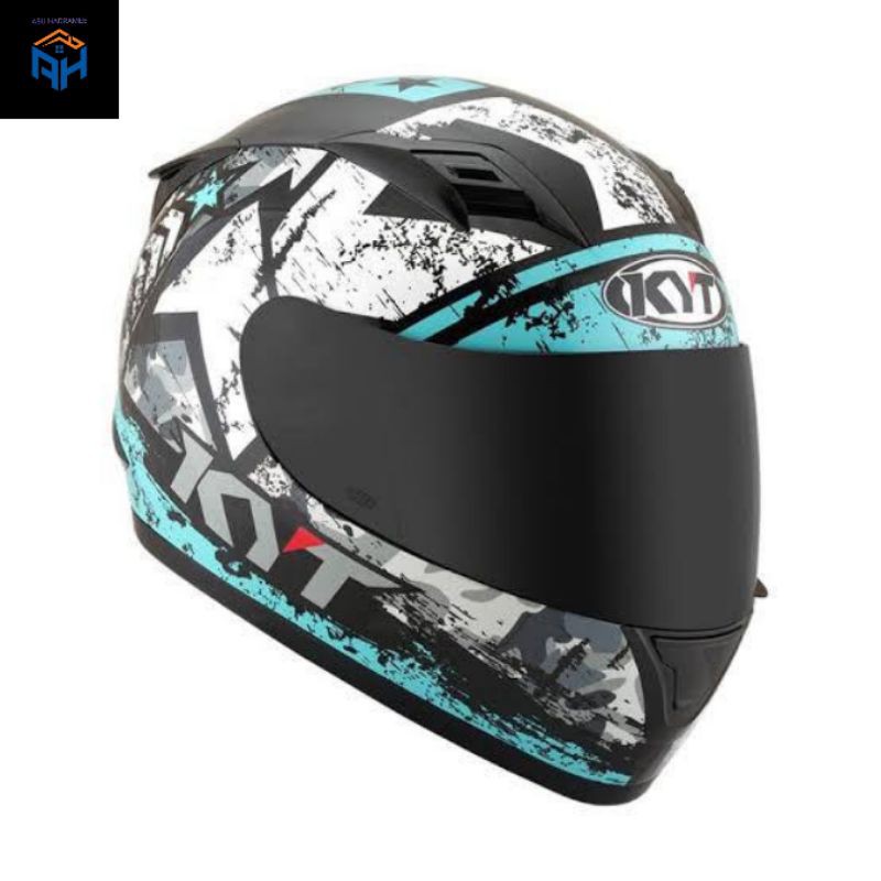 Helm Kyt R10 Aqua Blue