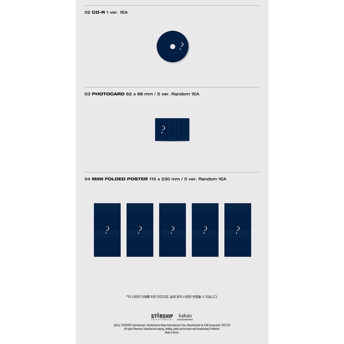 (Jewel / Special) MONSTA X - Mini Album SHAPE of LOVE