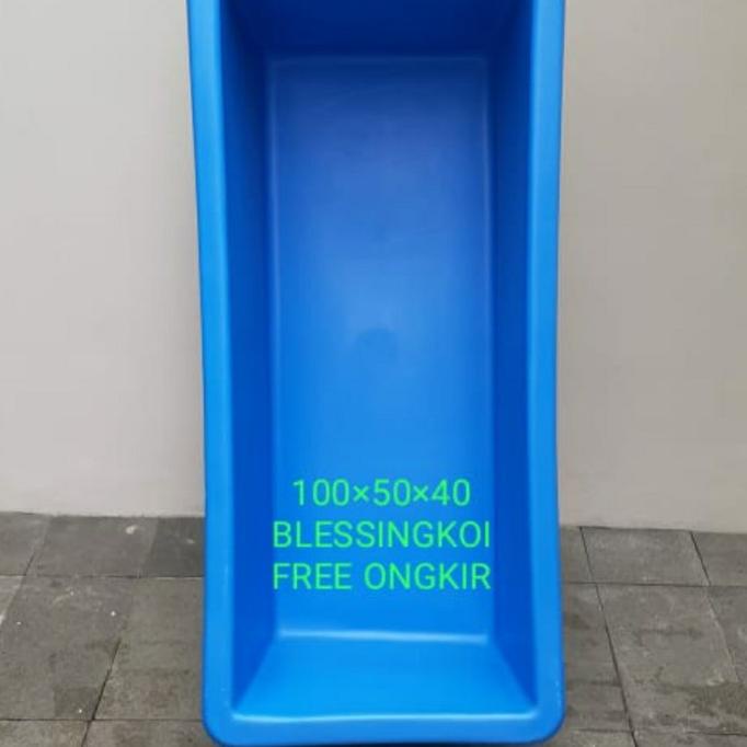 BAK KOLAM FIBER/KARANTINA KOI UKURAN 100X50X40