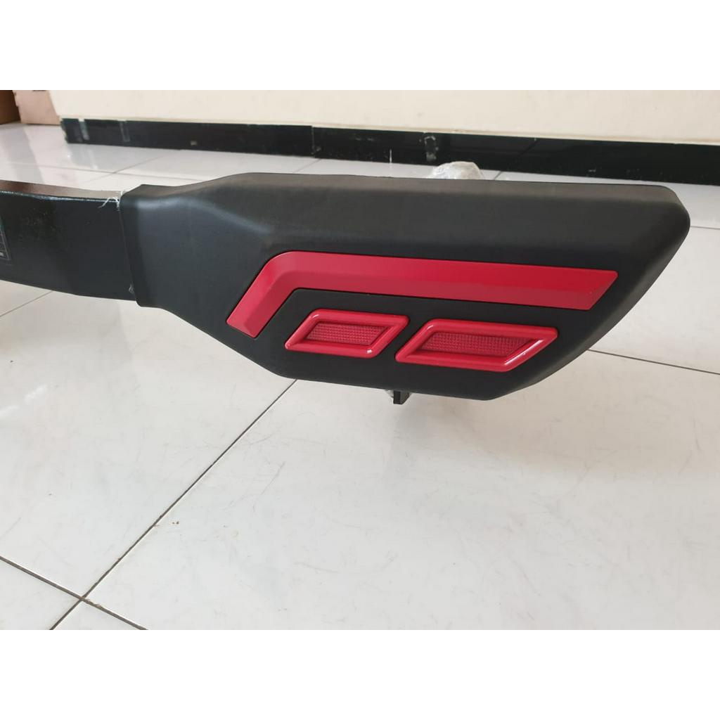 4Wi Towing Bar Pengaman Bumper Belakang XPANDER Model Euro LUXURY