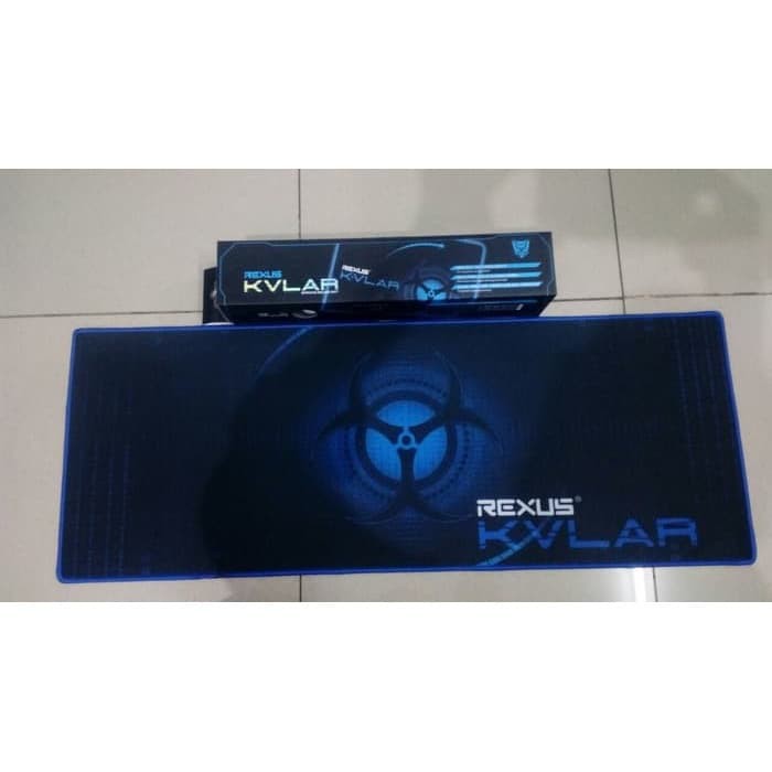 mouse pad Rexus KVLAR extended mousepad Gaming edition ukuran panjang Original