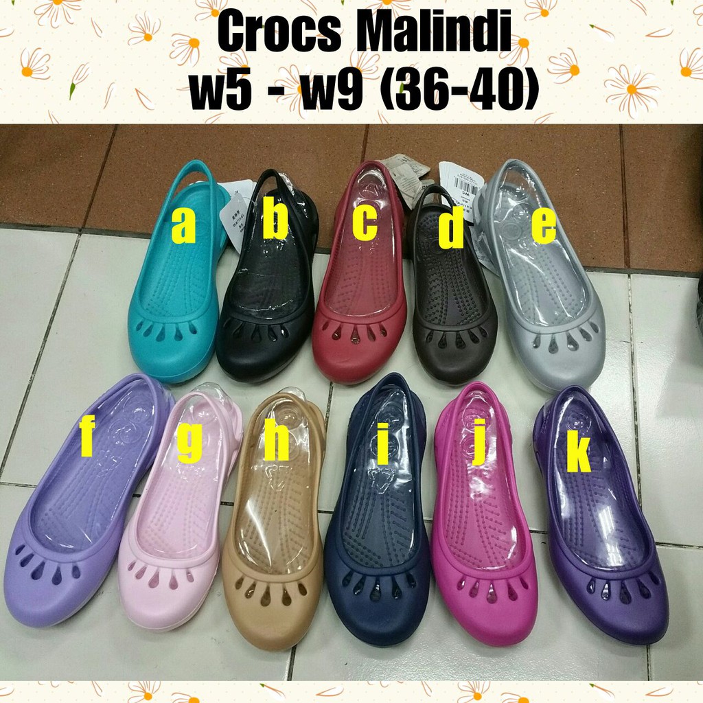 sandal crocs shopee