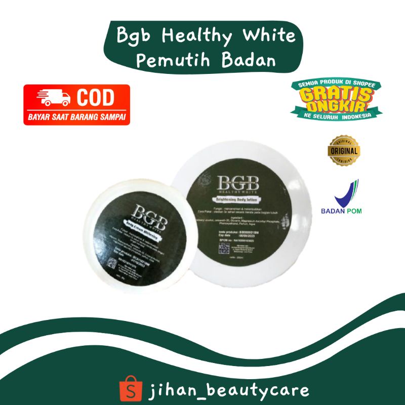 LOTION PEMUTIH BADAN BGB DOSTING (BEAUTY GLOW BRIGHTENING)BPOM