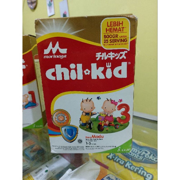 MORINAGA CHILKID 3 MADU 800GR