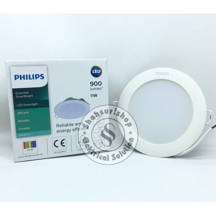 PHILIPS LED Downlight DN020B G3 10,5W 10,5 W WATT LED9 5&quot; D125 220-240V