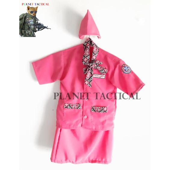 BAJU KOSTUM PRAMUGARI SERAGAM PRAMUGARI CILIK GROSIR