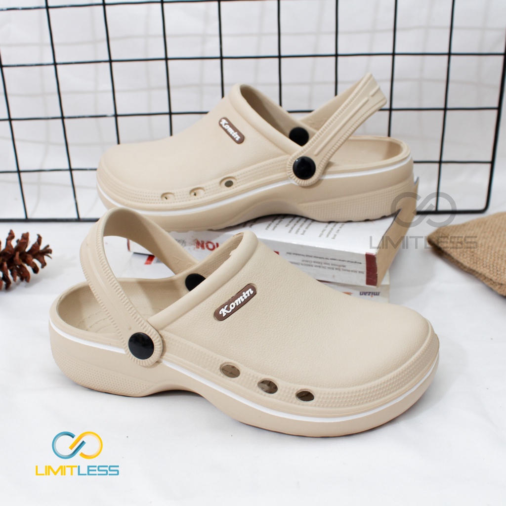 Zerolimit - Sandal Baim Wanita Kekinian Sandal Slip On Wanita Casual Sendal Rumahan Slop Cewek Nyaman Terbaru