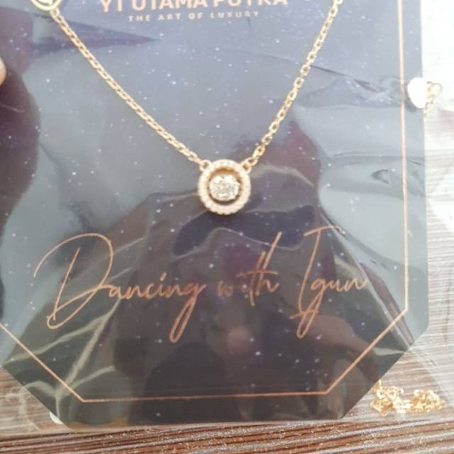 dancing with igun necklace