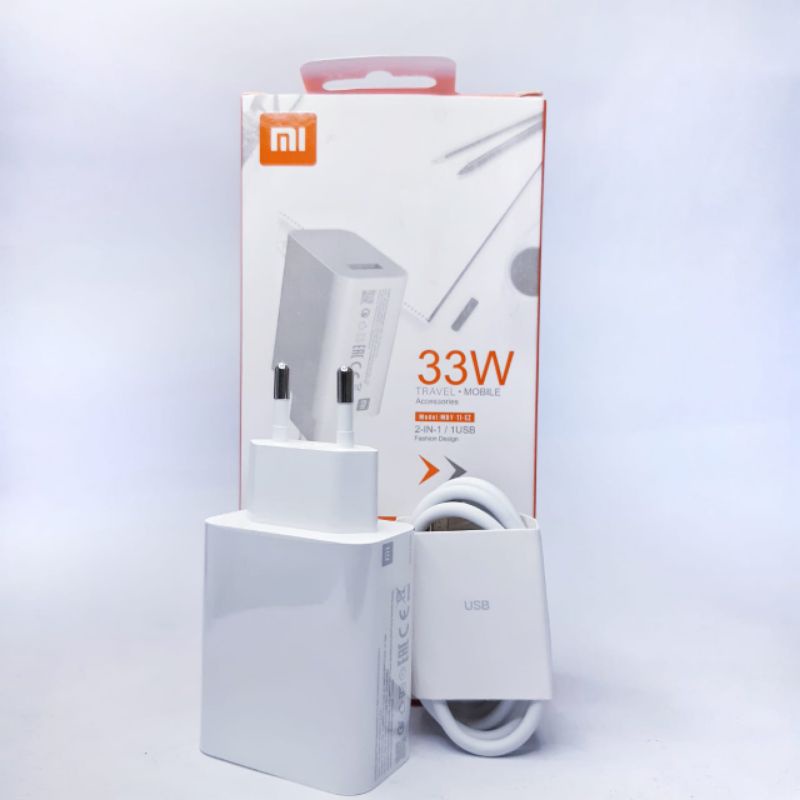 [Original] Charger Xiaomi TURBO MDY10 MDY11 27W 33W 55W 65w poco x3 x4 redmo note 5 6 7 8 9 10 11 semuat Resmi