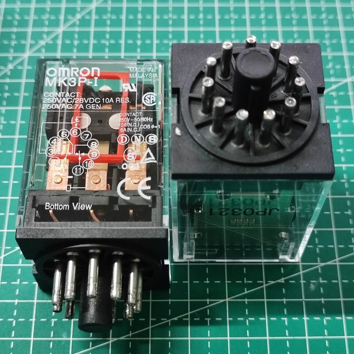 RELAY OMRON MK-3P 11 PIN (Without Lampu)