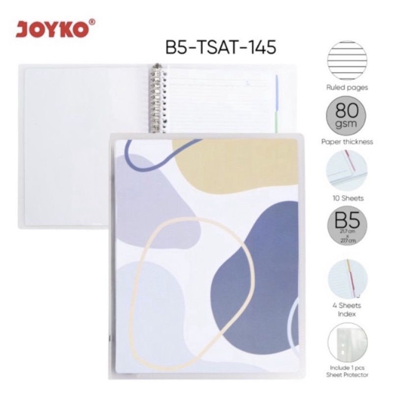 

Binder note/Ring binder B5 Joyko ( 1pcs )