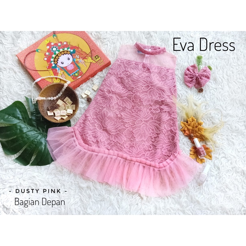 Dress Eva Anak Unik/Gaun Pesta Anak/Dress natal Anak