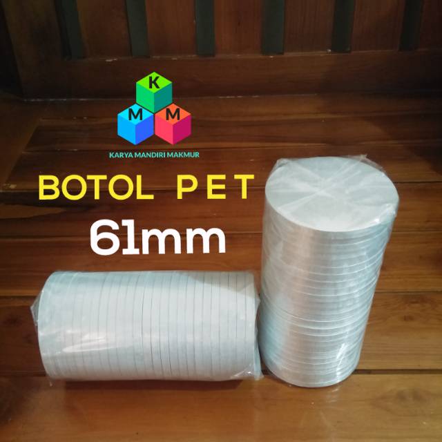 

SEGEL BOTOL PET INDUKSI ALUFOIL DIAMETER 61MM