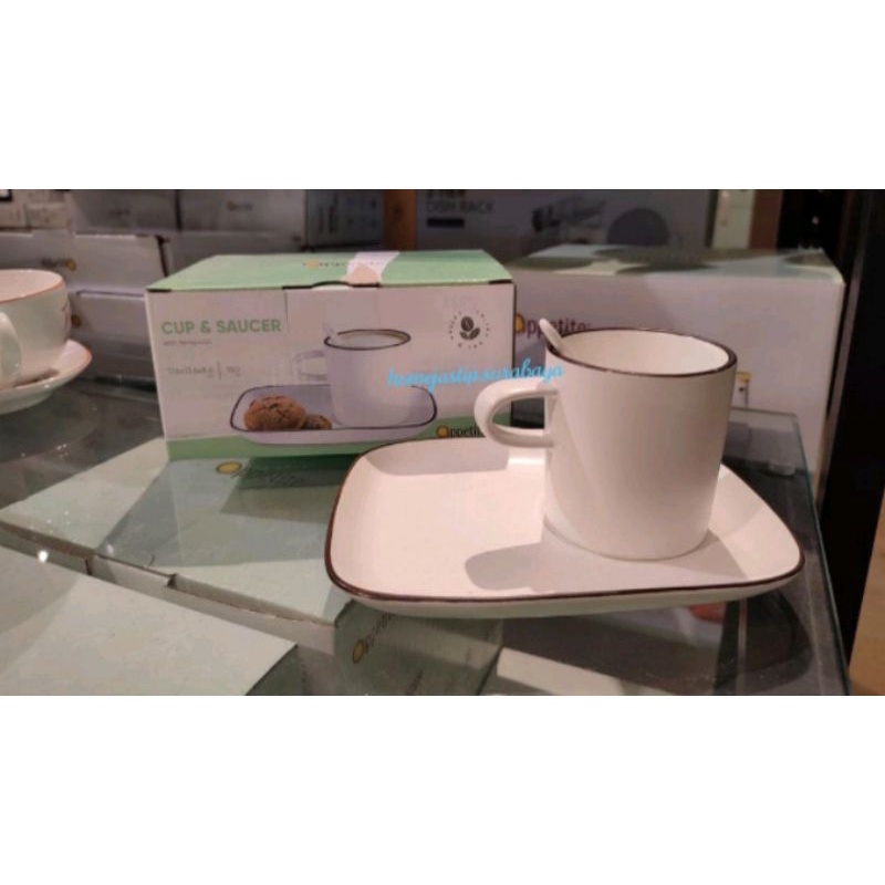 MUG SET SAUCER by INFORMA