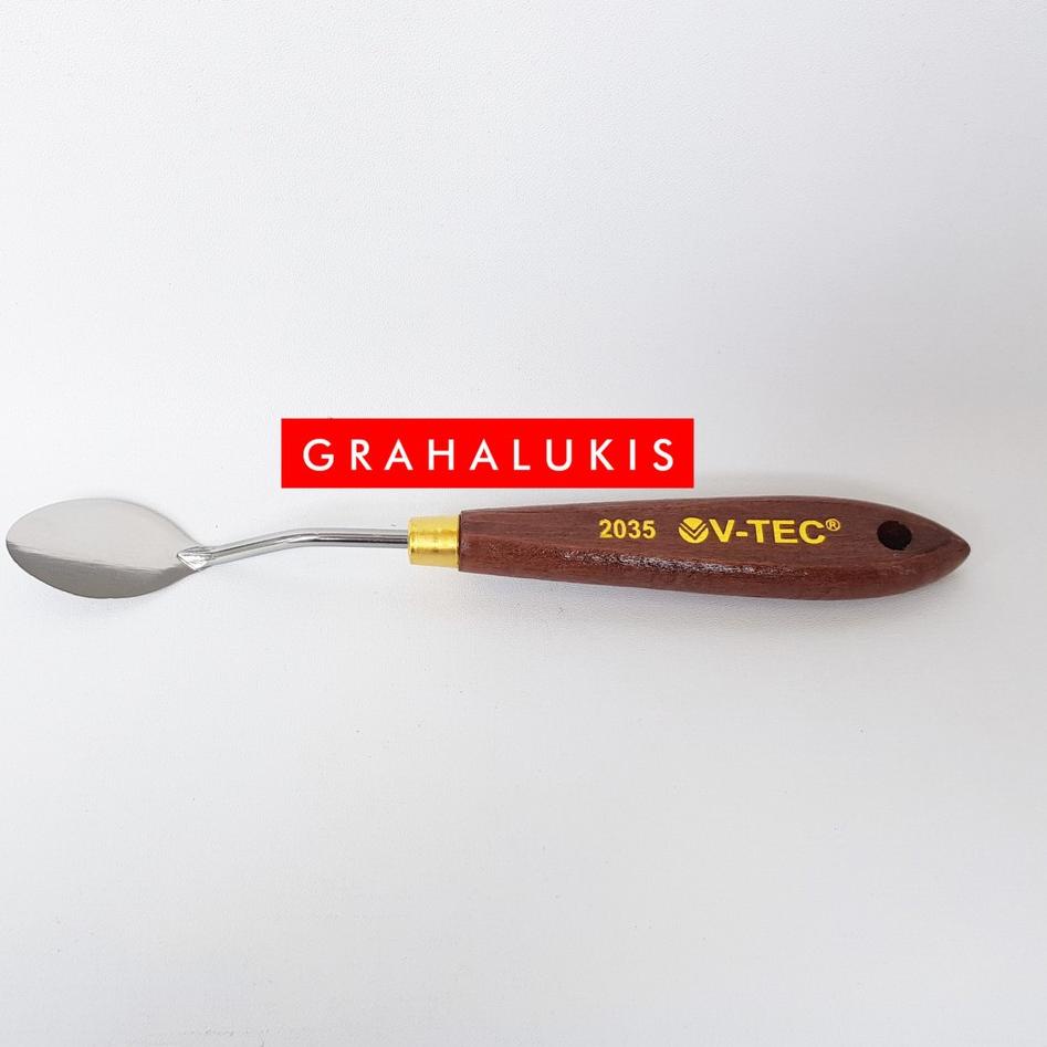 

『Penjualan Mega』 V-Tec Paint Knife No. 2035 / Pisau Palet / Painting Knife