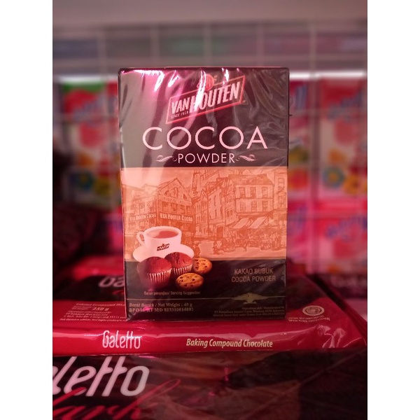 

VANHOUTEN COCOA POWDER 45 GR
