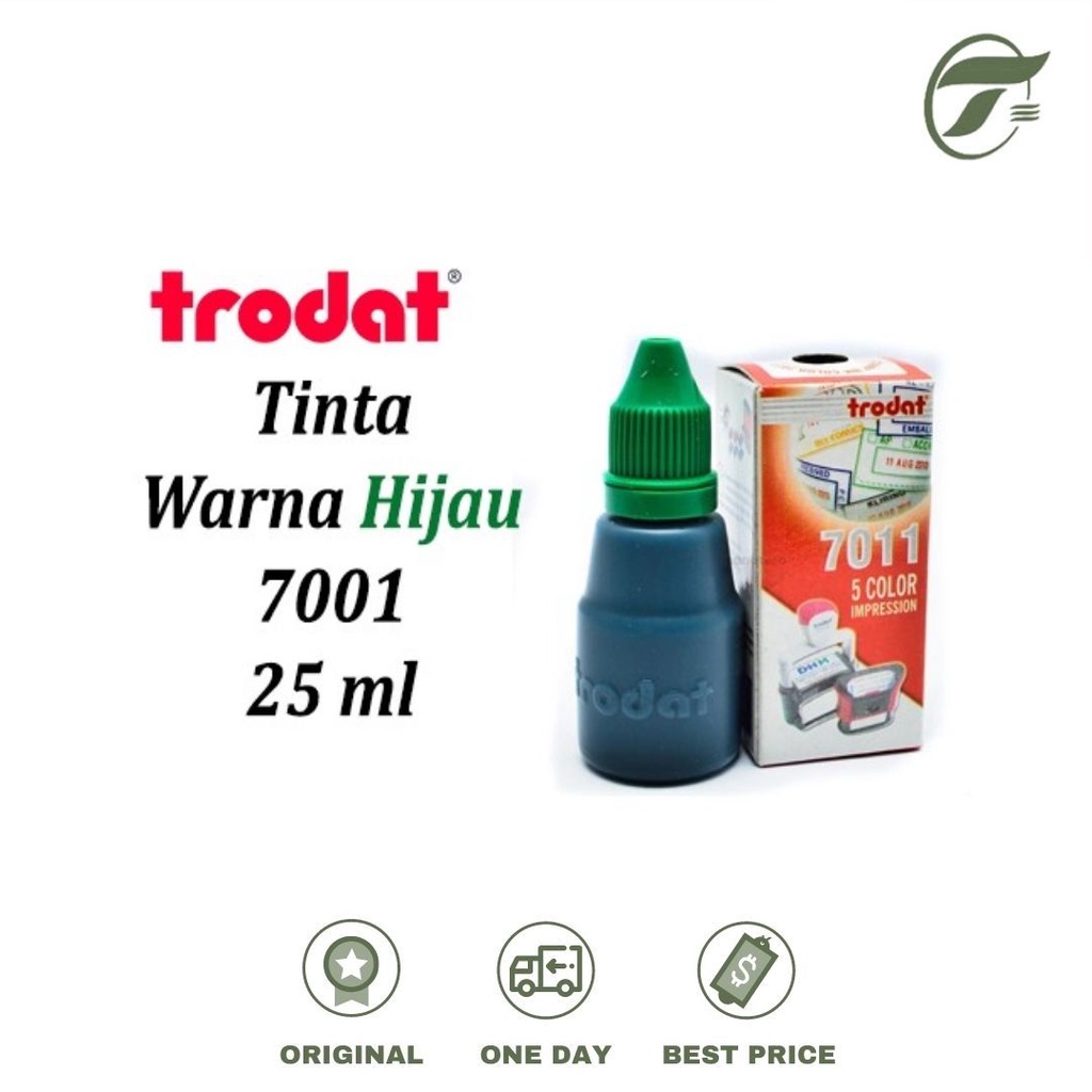 

TINTA 7011 25ML TRODAT TT0300301/TT0300346 (HIJAU)