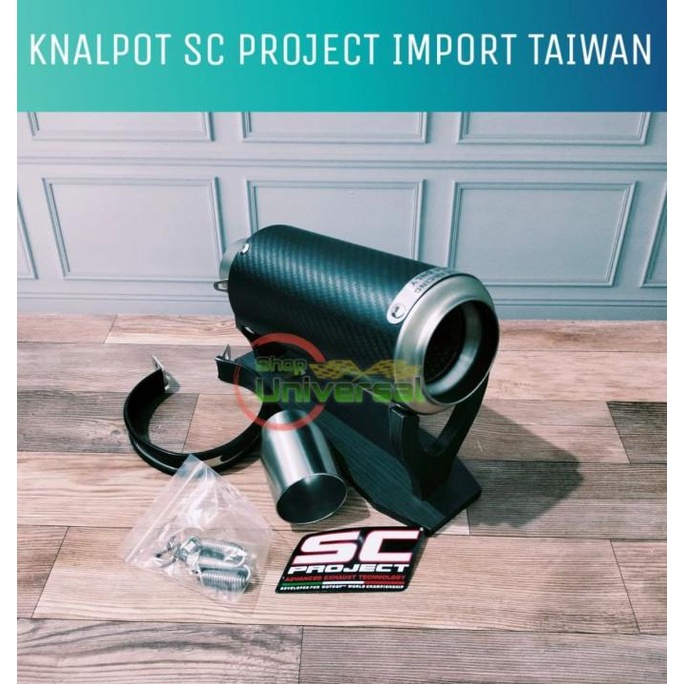 SILENCER KNALPOT SC PROJECT IMPORT TAIWAN KNALPOT IMPORT 100% ORIGINAL shopun21 Segera Dapatkan