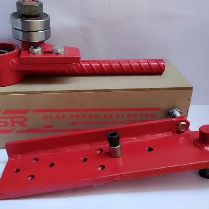 Alat tekuk besi beton begel manual pleser bar bender murah (SR 1319) Pertukangan / Hand Tools