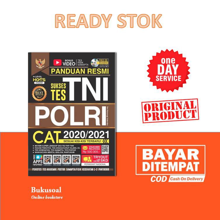 Buku Panduan Resmi Sukses Tes Tni Polri 2020 2021 Shopee Indonesia