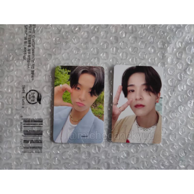 POB YGS benefit 2nd anniversary magazine jihoon asahi