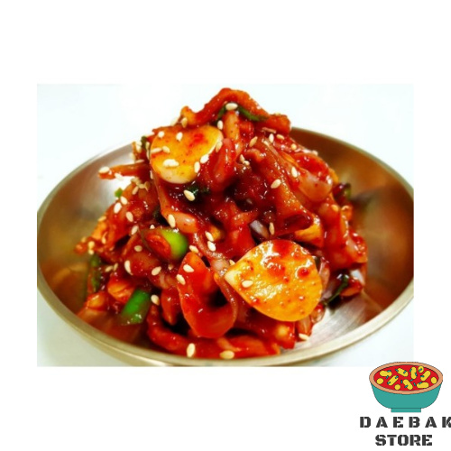 

Ojingo Jeotgal 300gr - Kimchi Cumi Banchan Korea