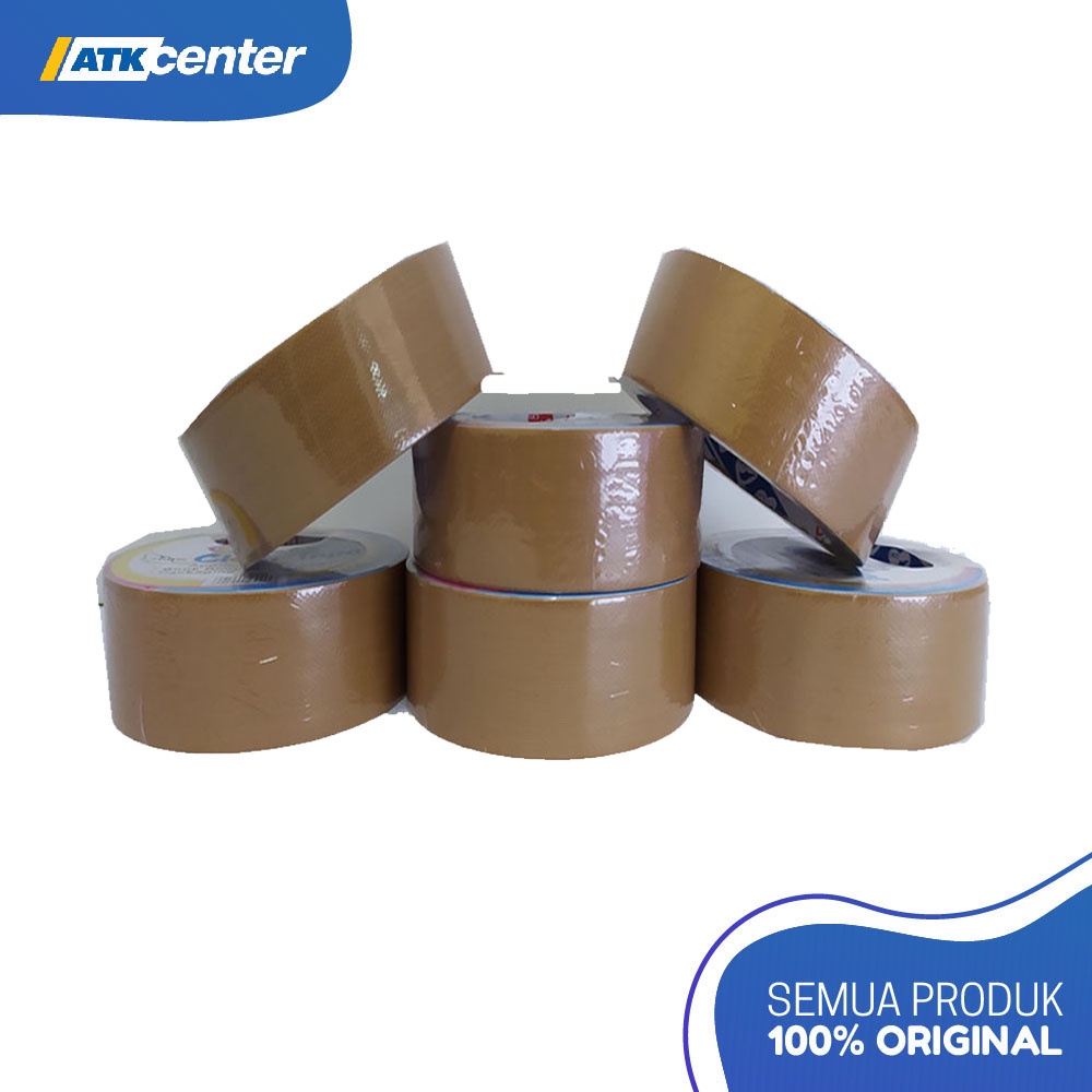 

Cloth Tape / Lakban Kain Olean City 2" (48 MM X 10 M) Krem / Cream