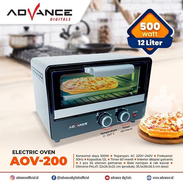 Oven Advance 12 liter AOV200