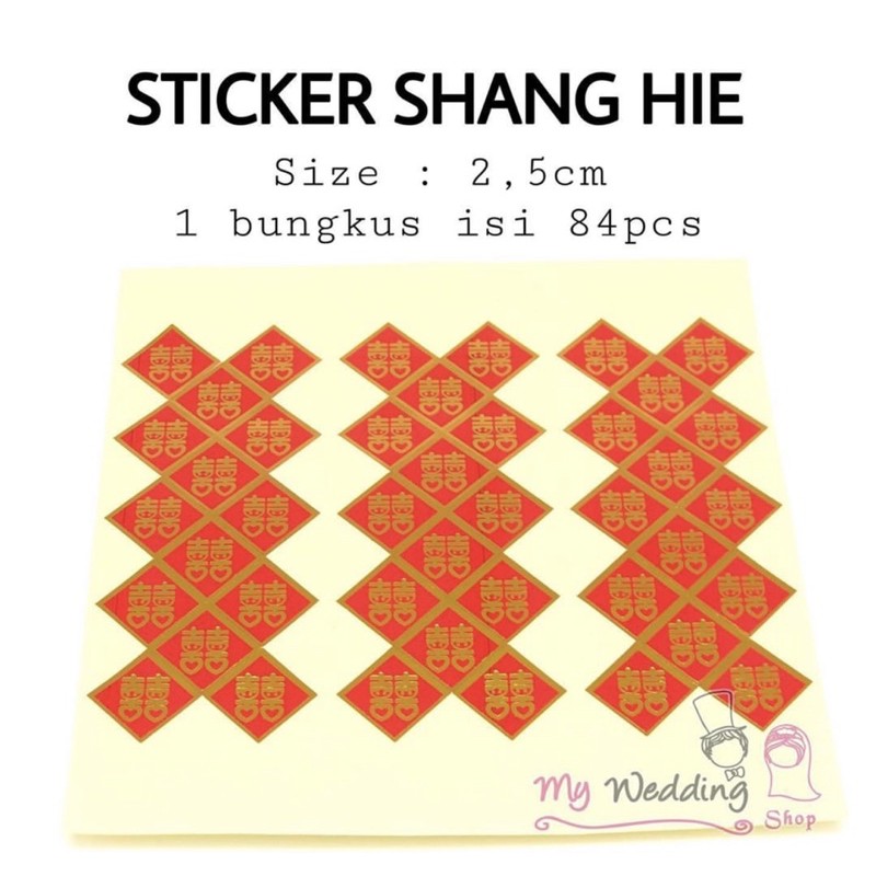 

STICKER SHANG HIE