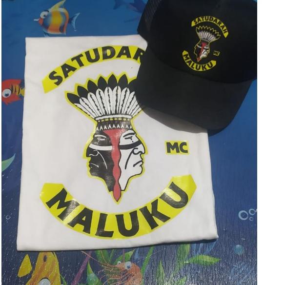 ♪ KAOS SATU DARAH MALUKU BONUS TOPI ➪