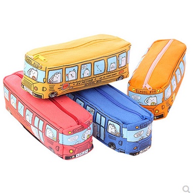 

Tempat Pensil Anak Model Bus Sekolah Lucu