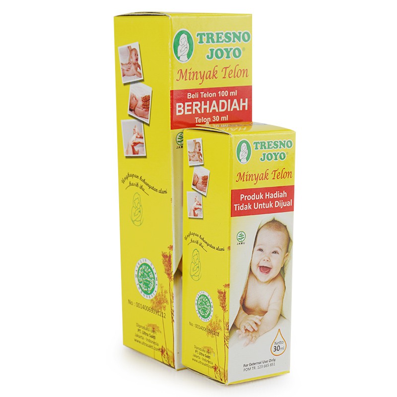 Tresno Joyo Minyak Telon 100ml FREE 30ml