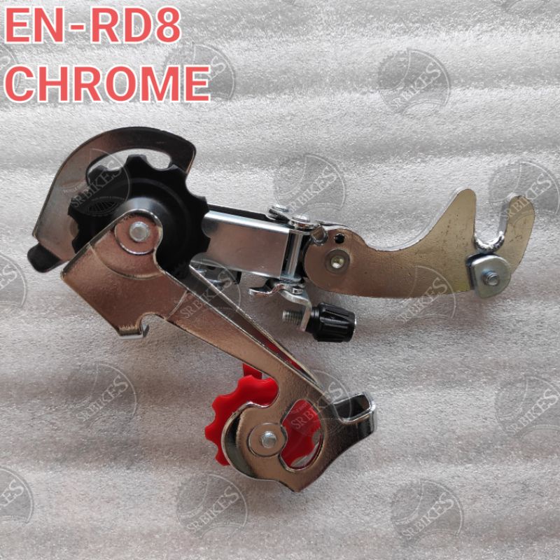 RD Rear Derailleur 6 7 Speed. Bracket (Model As). HITAM &amp; CHROME. ETERNA