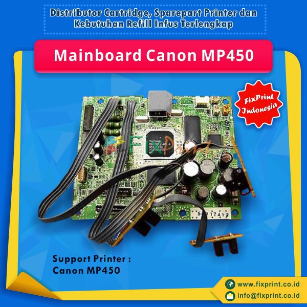 Board Canon MP450  Motherboard Mp450  Mainboard Canon MP 450 Used Murah