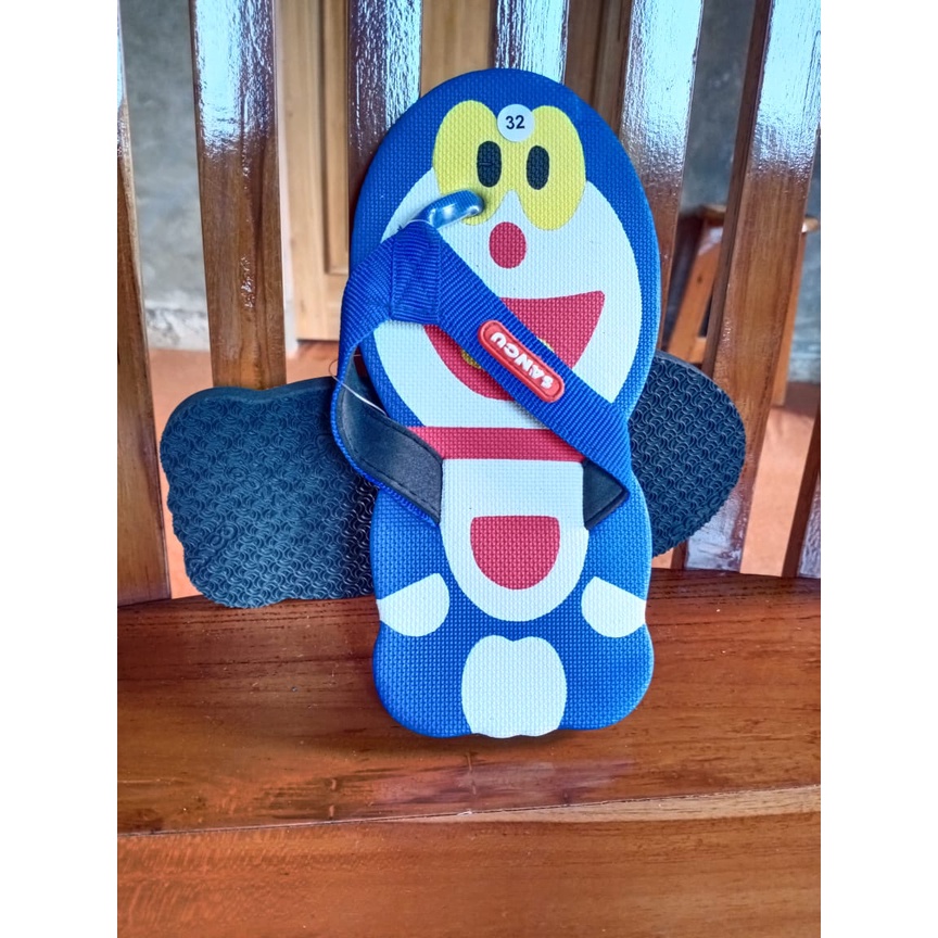 Sandal anak karakter DORAEMON sandal kartun