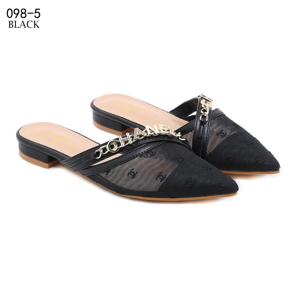 CH CC Mesh Flat Heel Shoes 098-5