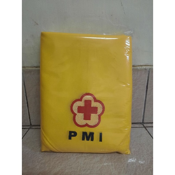 Syal PMI SMA sablon-Kuning kenari