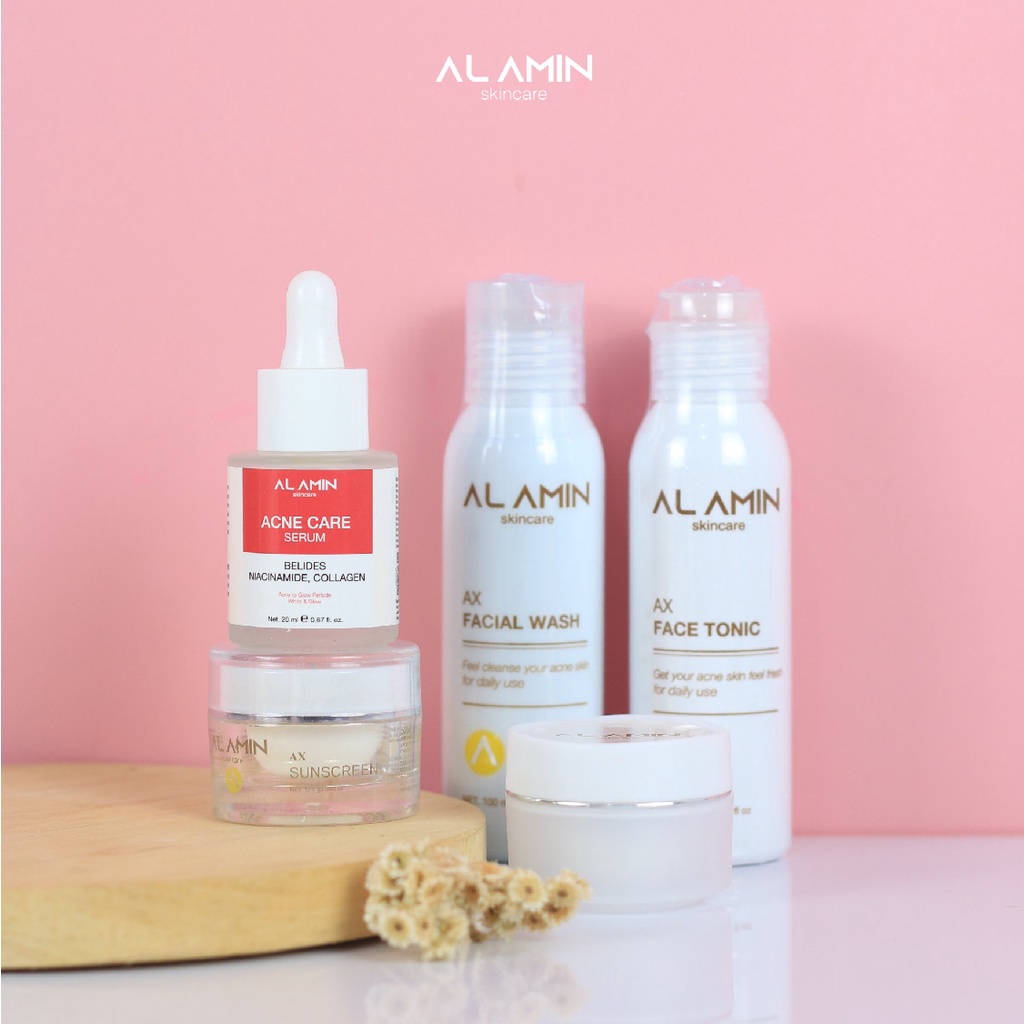 Paket Acne Step 3 PIH | Bekas Jerawat Hitam/Acne Whitening/Darkspot