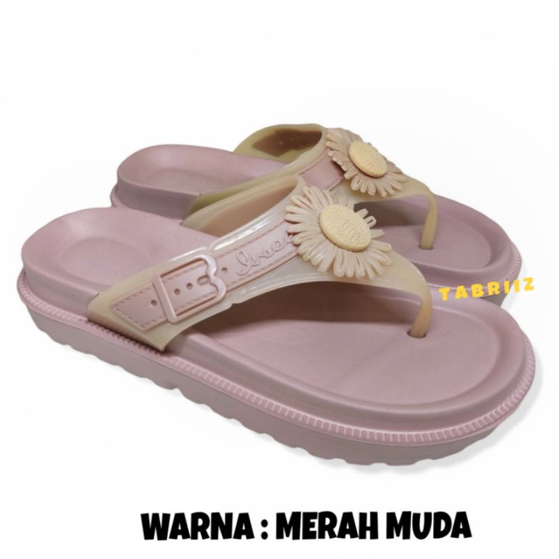 BARU Sandal Wanita NEW ERA Sandal karet ringan Wanita Sandal Cewek Original - Bahan Tebal Berkualitas Awet Trendi