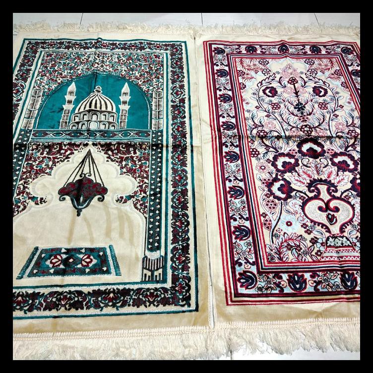 HOT DEAL SAJADAH TURKIYE YAKAR LUREX SPIGEL 