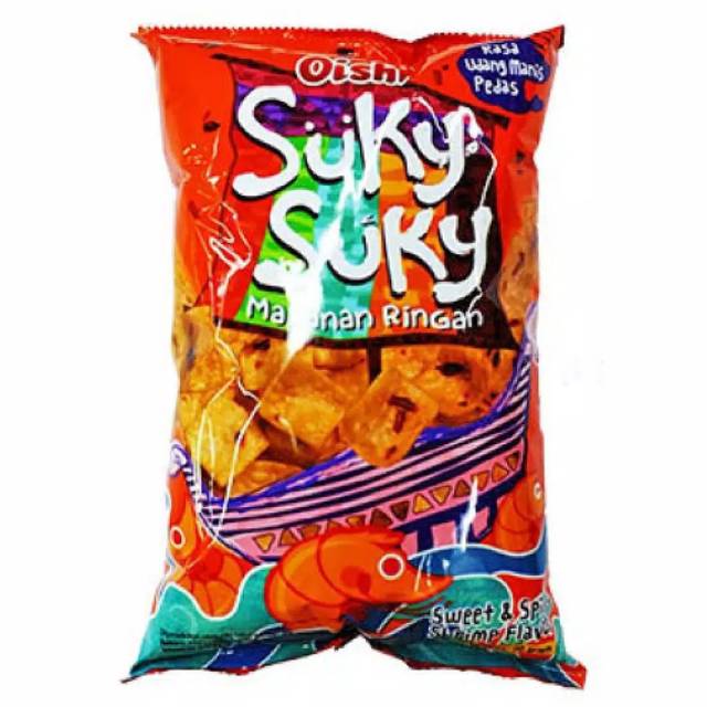 

Oishi suky udang pedas manis 60g