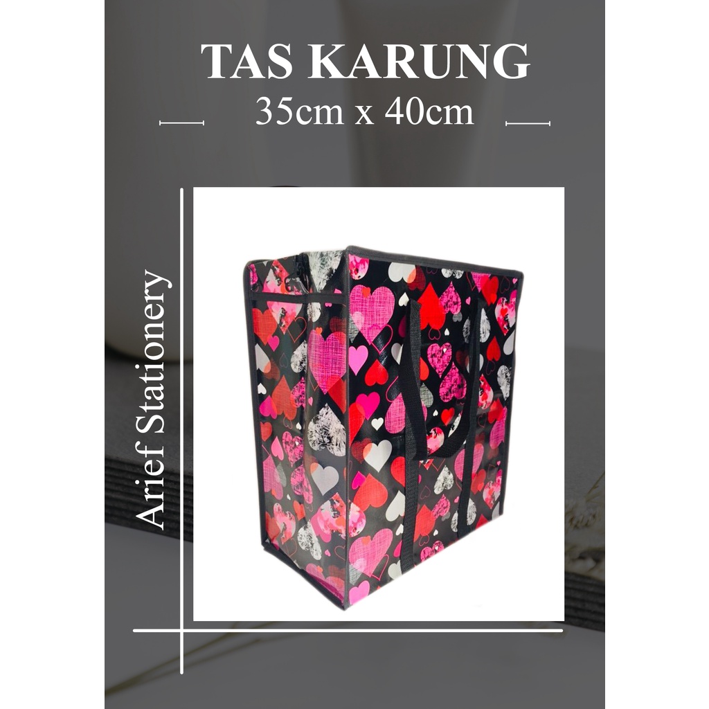 Tas Karung Serbaguna Tas Belanja Tas Loundry Tas Ukuran 35cm x 40cm