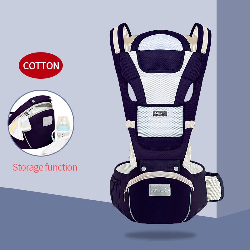 Convertible Baby Carrier 4 in 1/Gendongan Bayi/Hip Seat/Baby Wearing Merk Aixinta / Aixintu