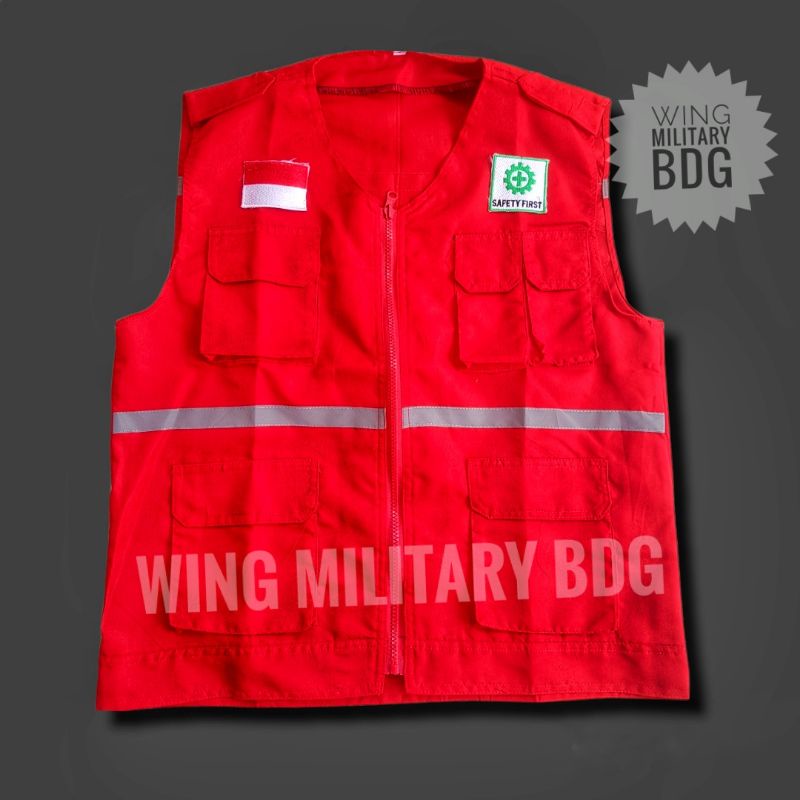 ROMPI SAFETY K3 BAHAN DRILL FREE BORDIR