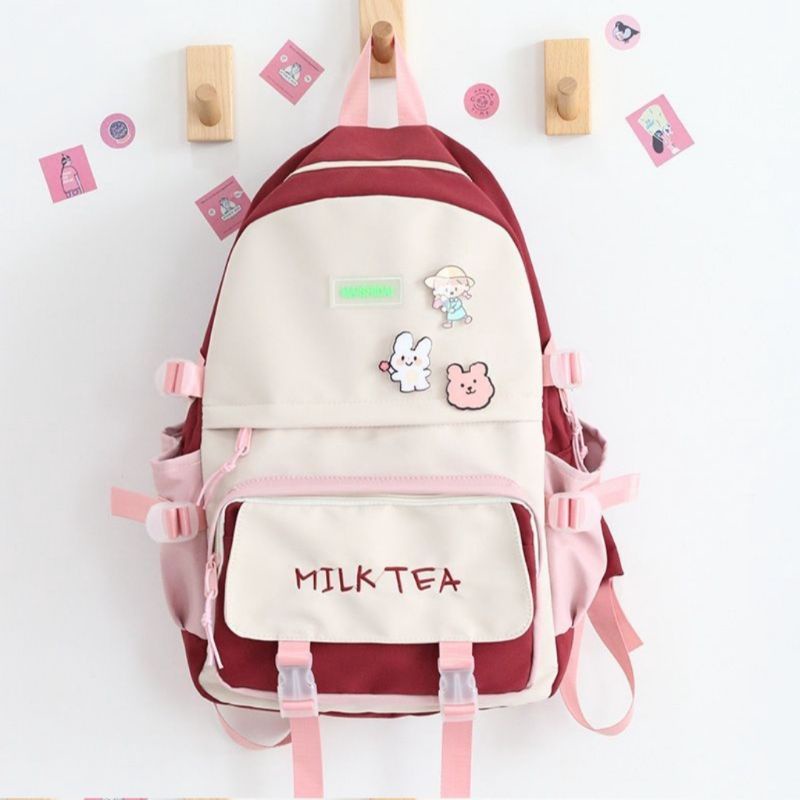 GTB TAS RANSEL ANAK TERBARU TAS FREE BOTOL MINUMAN LUCU TAS RANSEL SEKOLAH ANAK WANITA