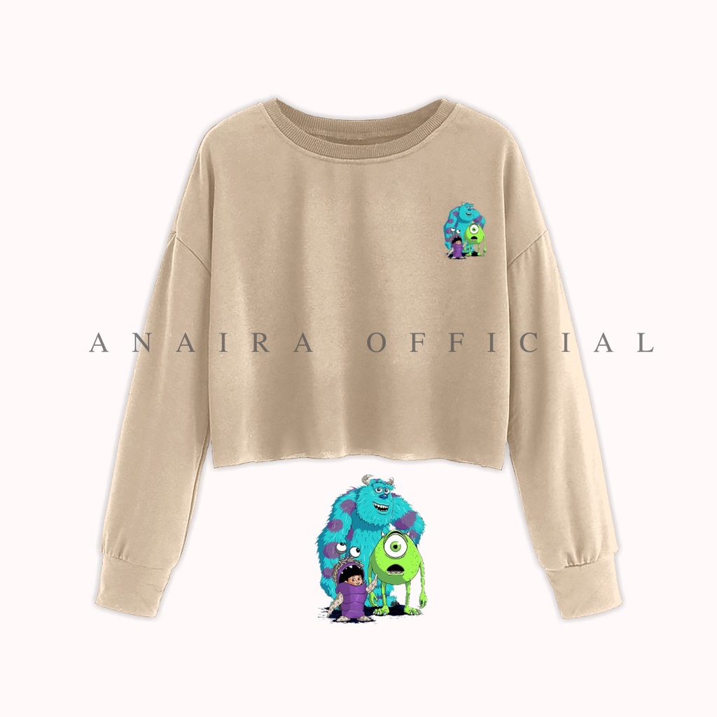 SWEATER CROP MONSTER INC ANAIRAOFFICIAL