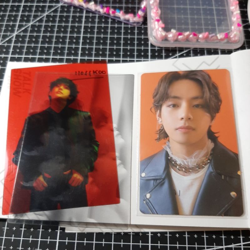 taehyung cream butter photocard bts v tae official pc bundle mcb set tae