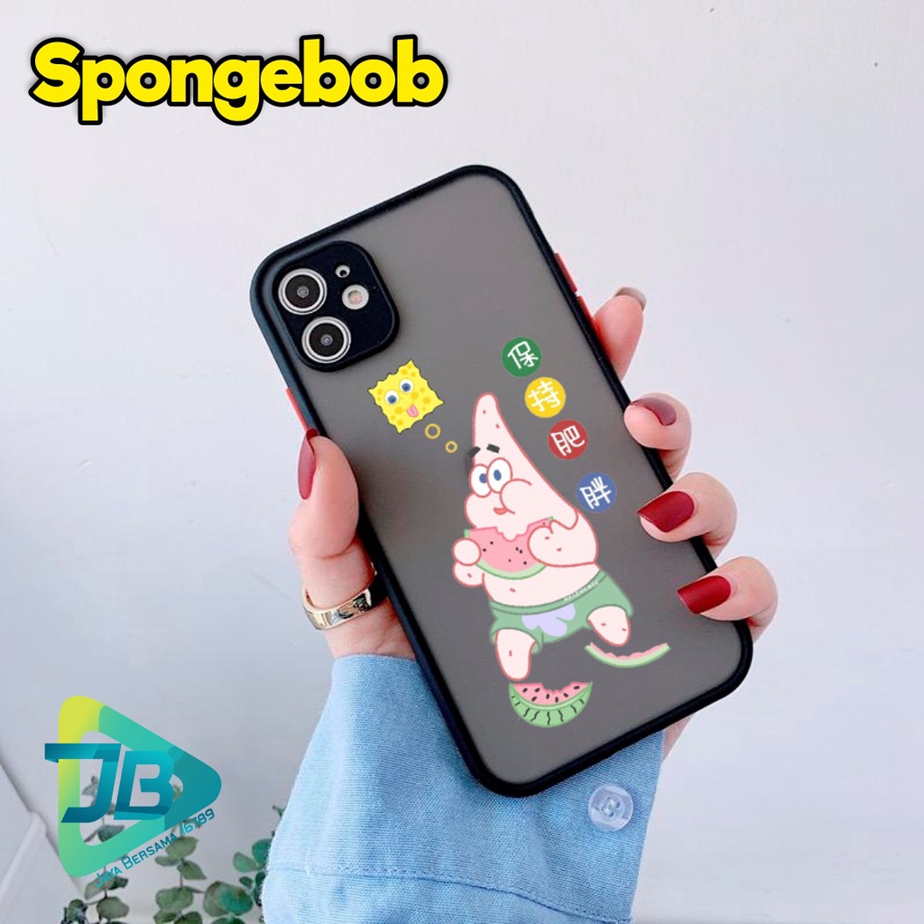 SOFTCASE DOVE SPONGEBOB OPPO VIVO SAMSUNG XIAOMI REALME IPHONE ALL TYPE JB4922