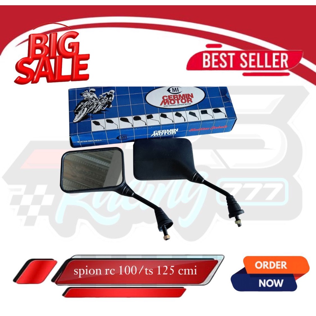 Spion suzuki rc 100 / Ts 125 spion crystal cmi