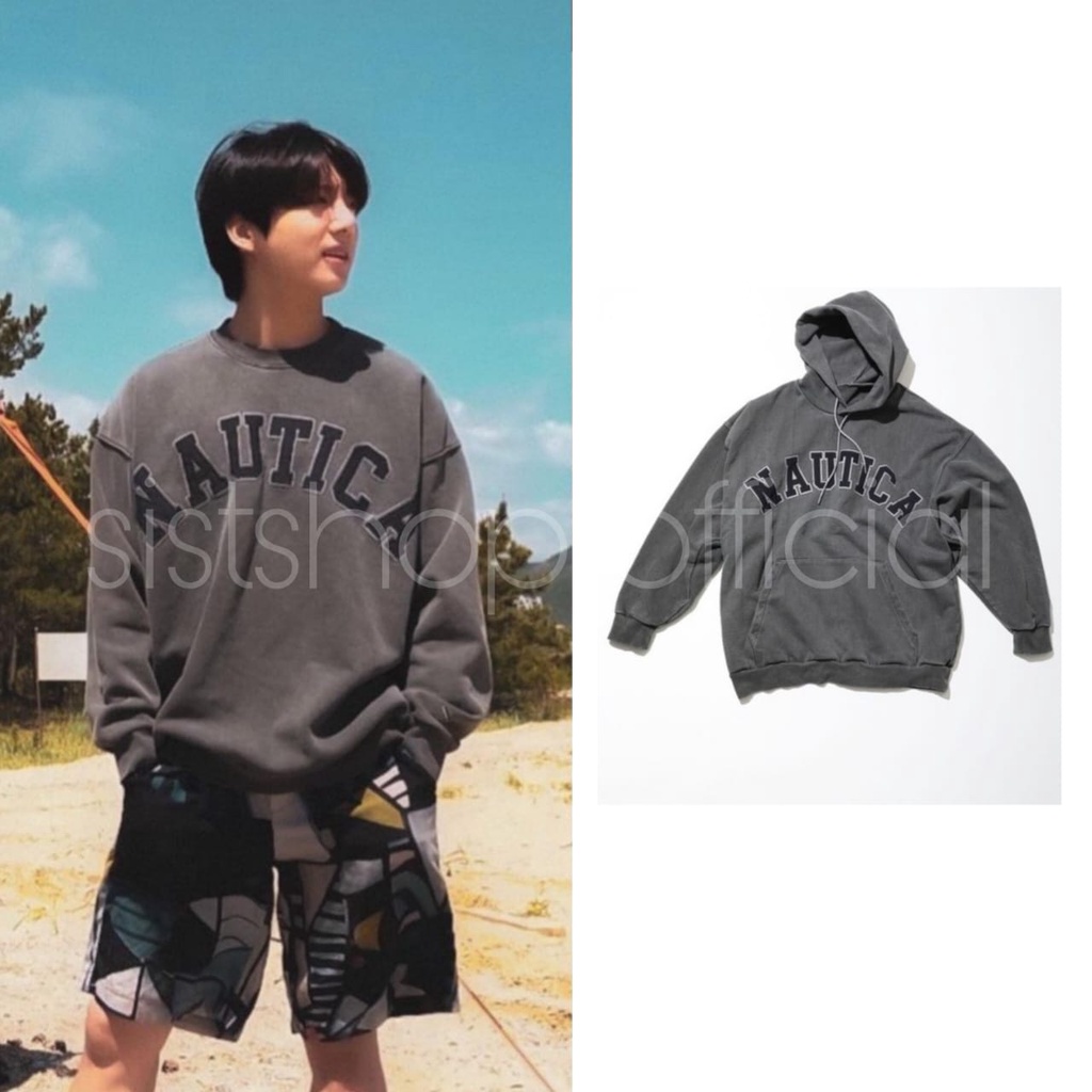 Hoodie BTS Jungkook Nautica, Free Foto
